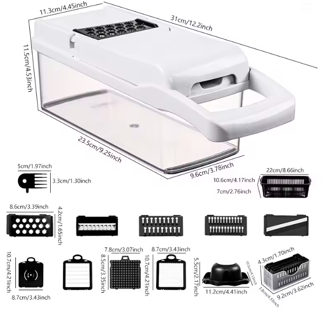 Vegetable Food Cutter | Multifunctional Kitchen Slicer & Chopper