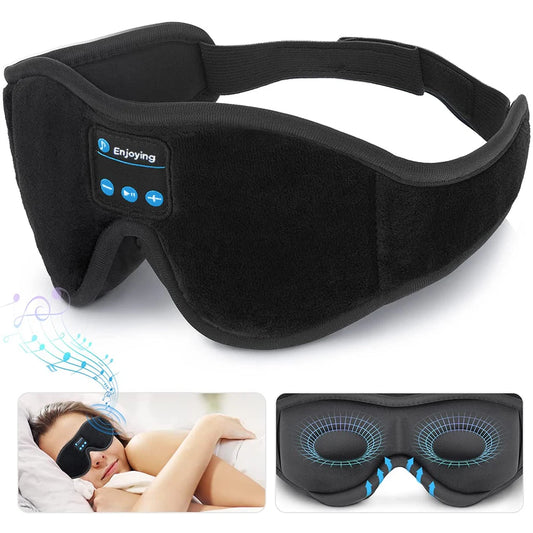 Best sleep mask with 3D contoured design, adjustable strap, soft cotton fabric, and complete light blocking for comfortable deep sleep by VelmoraMart.