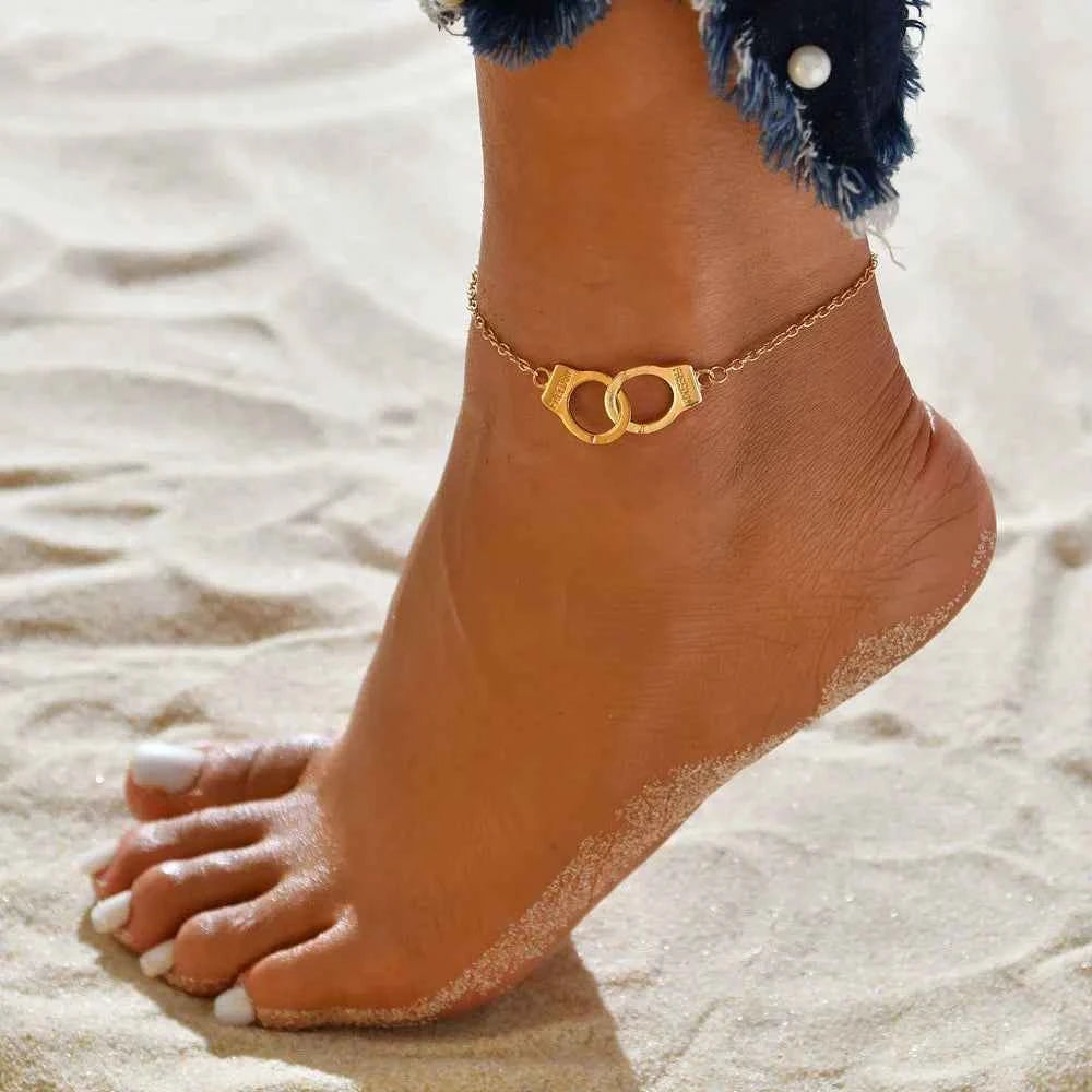 Gold Ankle Bracelet for Women - Stylish & Elegent