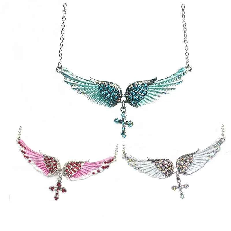 Angel Wings Necklace - Sterling Silver Angel Wings Necklace