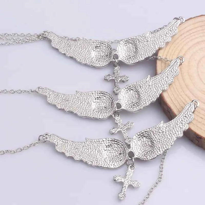Angel Wings Necklace - Sterling Silver Angel Wings Necklace