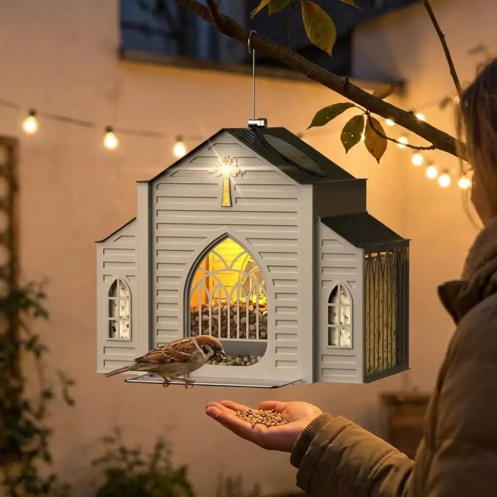 Solar Bird Feeder - Smart Look With VelmoraMart