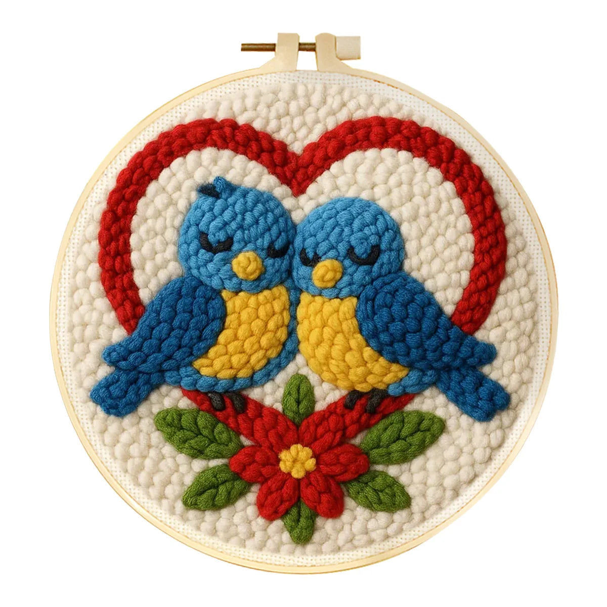 Punch Needle Kit by VelmoraMart – Beginner-friendly punch needle embroidery kit for DIY crafts, handmade art projects, and creative embroidery designs