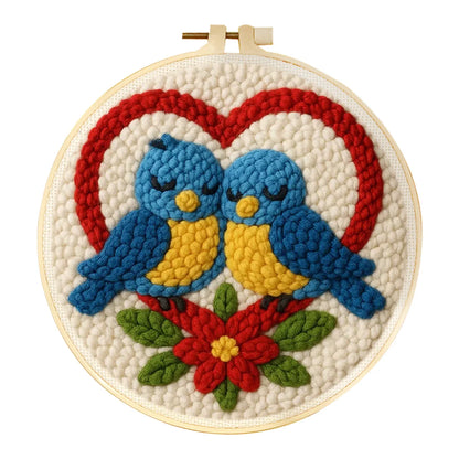 Punch Needle Kit by VelmoraMart – Beginner-friendly punch needle embroidery kit for DIY crafts, handmade art projects, and creative embroidery designs