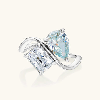 Elegant birthstone ring by VelmoraMart featuring sparkling personalized birthstones in a timeless stackable design. Perfect family birthstone ring, custom birthstone ring, and meaningful jewelry gift for women and moms.