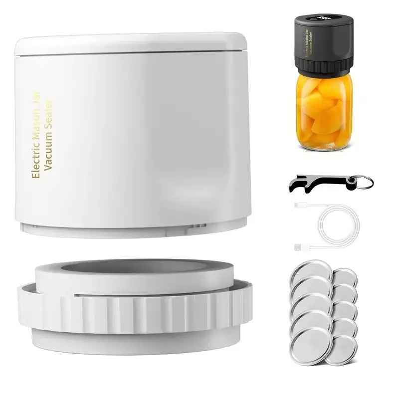 Keep Your Food Fresh With Mason Jar Vacuum Sealer