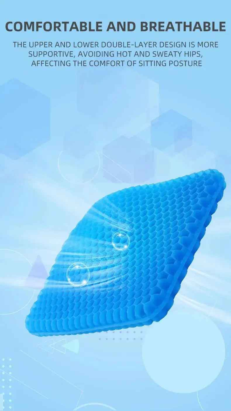 Gel Seat Cushions for Back Pressure Relief