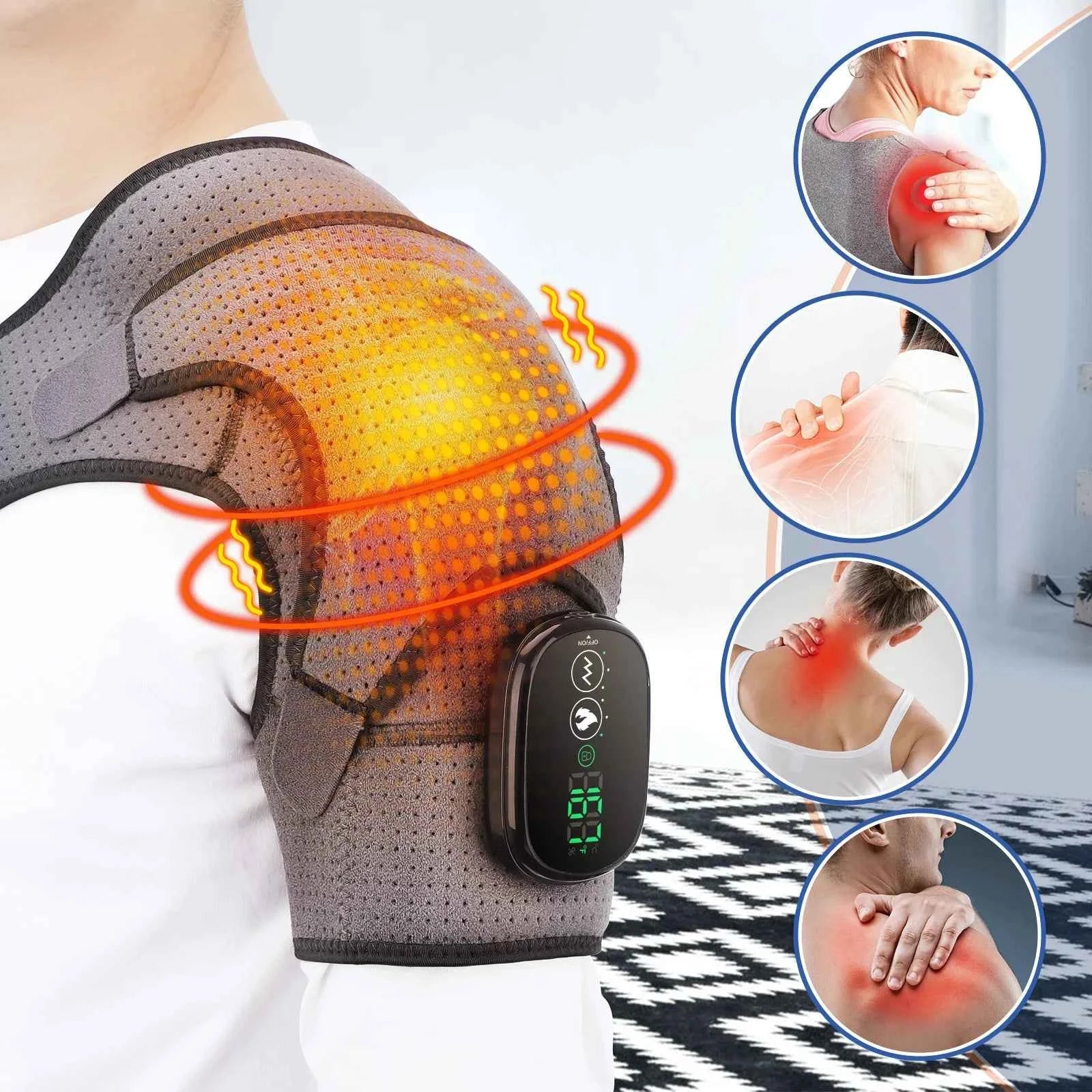 Shoulder and Neck Massager with Heat
