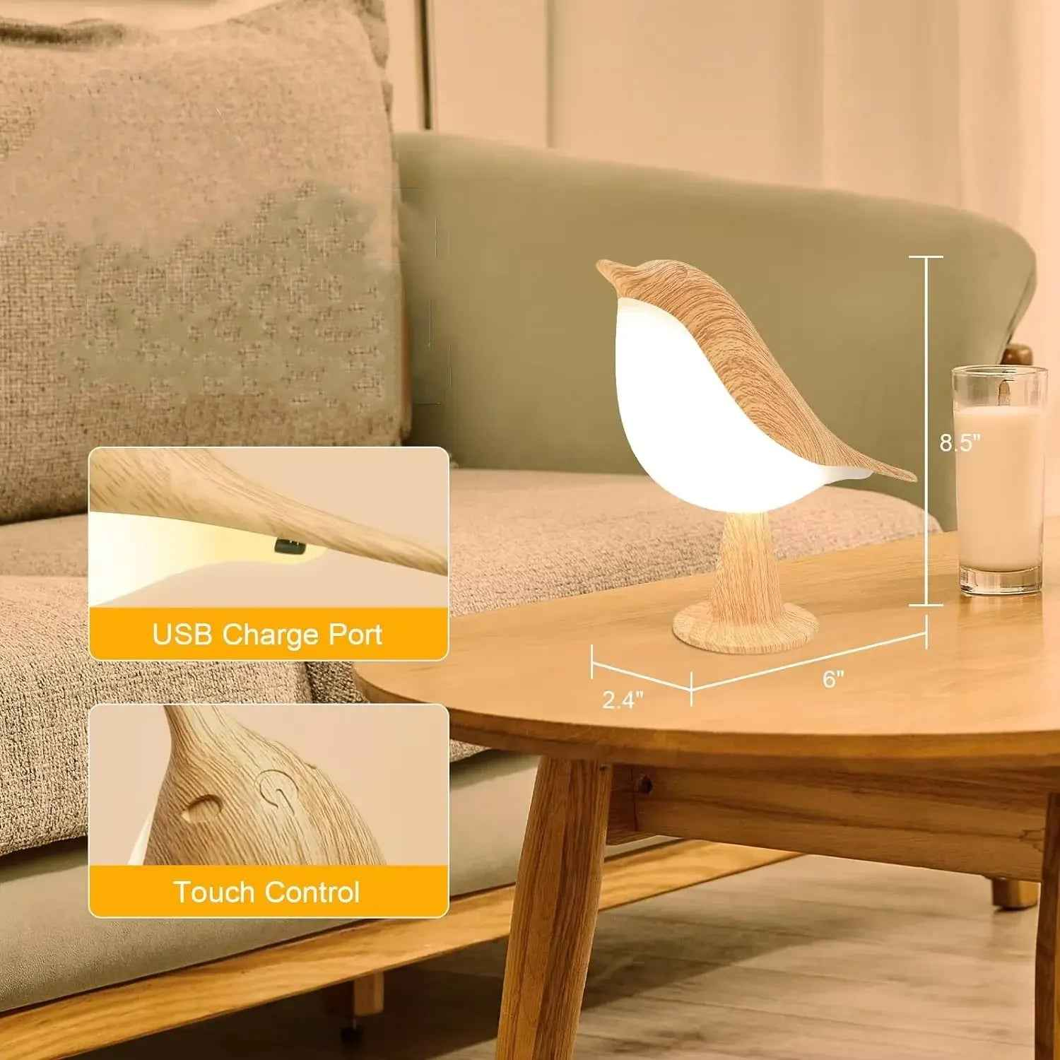 Bird Lamp – Elegant Illumination Inspired by Nature