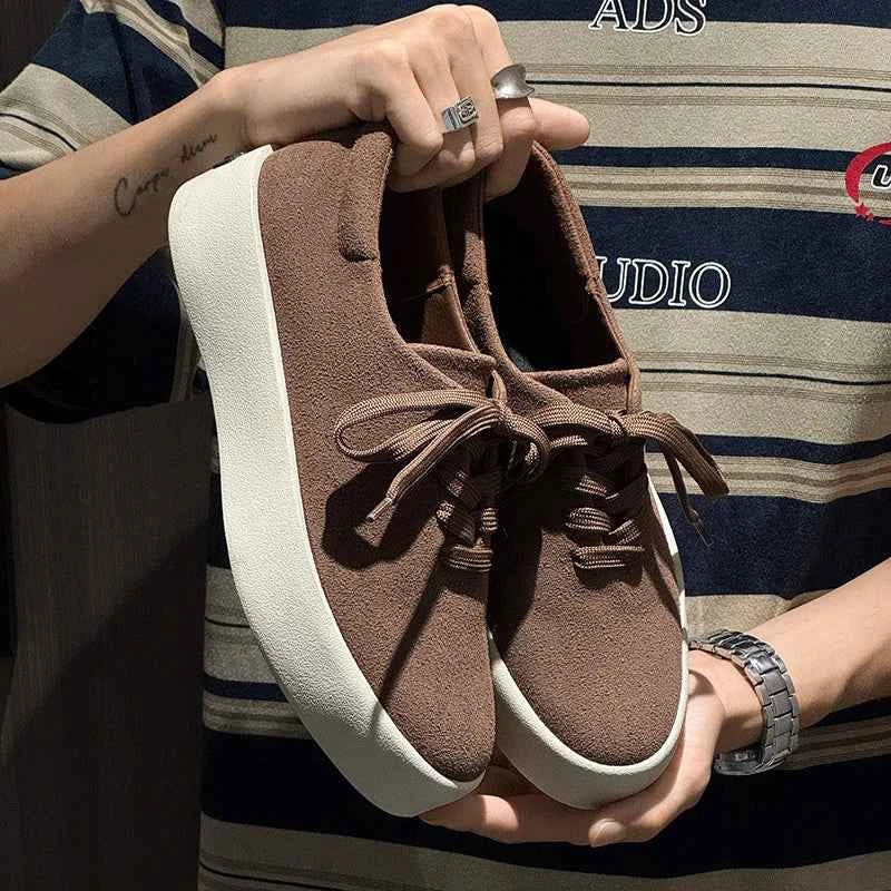 Canvas Shoes for Guys – Lightweight Casual Slip-On Sneakers