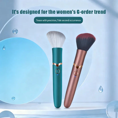 Shop the premium Makeup Brush by VelmoraMart. Achieve flawless foundation blending with our vibrating makeup brush. Order yours today!