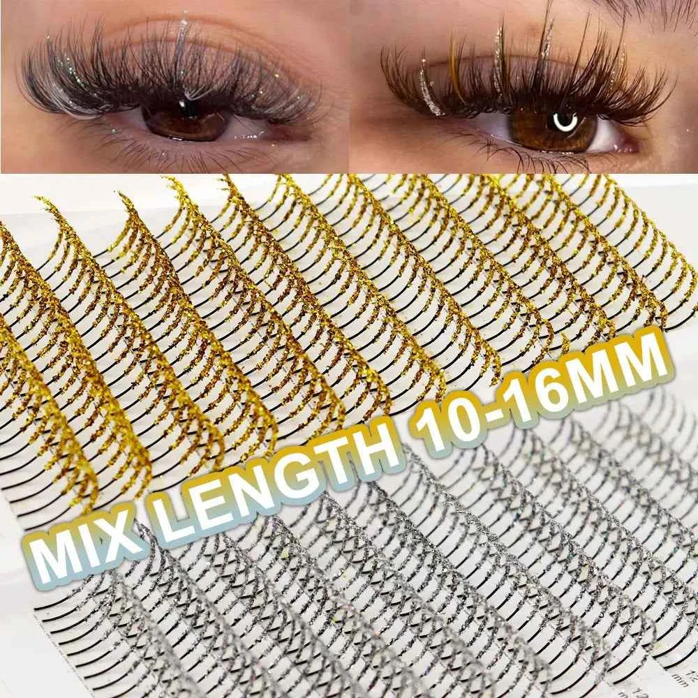 VelmoraMart Wispy Lash Extensions - Stunning | Wet Look |
