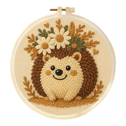 Punch Needle Kit by VelmoraMart – Beginner-friendly punch needle embroidery kit for DIY crafts, handmade art projects, and creative embroidery designs