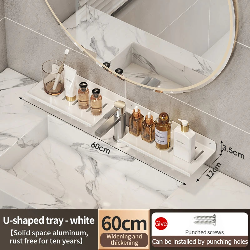 No Drill Shelf, No Drill Wall Shelf, No Drill Bathroom Shelf, No Drill Shower Shelf, No Drill Shelf Brackets, Over Sink Shelf, Over Sink Storage, Bathroom Organizer, Kitchen Organizer, Space Saving Shelf, Sink Organizer, Wall Storage, Rental Friendly Storage, Bathroom Storage, Kitchen Storage,