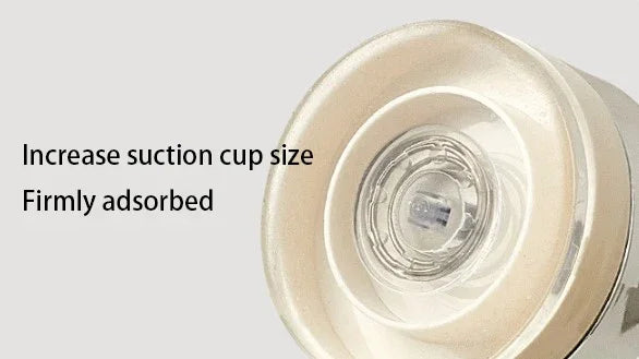 Heavy-duty clear VelmoraMart Suction Cup hooks mounted securely on a glass shower door.