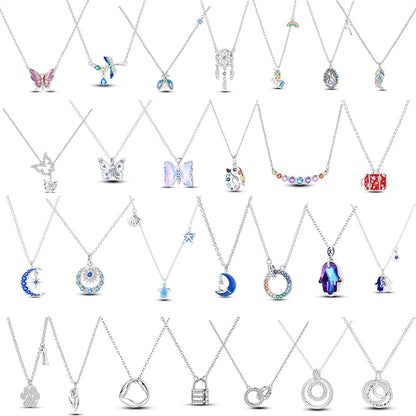 Elegant 925 sterling silver necklace by VelmoraMart featuring a polished sterling silver pendant necklace with premium craftsmanship for women and men, perfect for everyday wear and gifting.