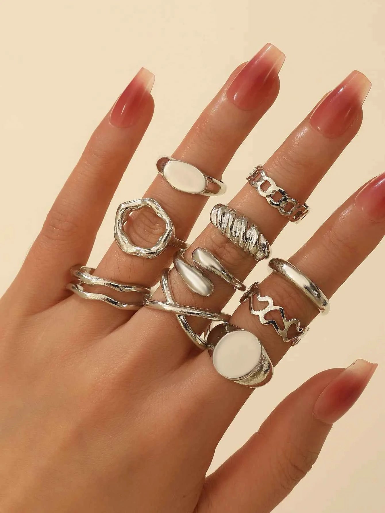 Stacked Wedding Rings for Women | Shop at VelmoraMart |