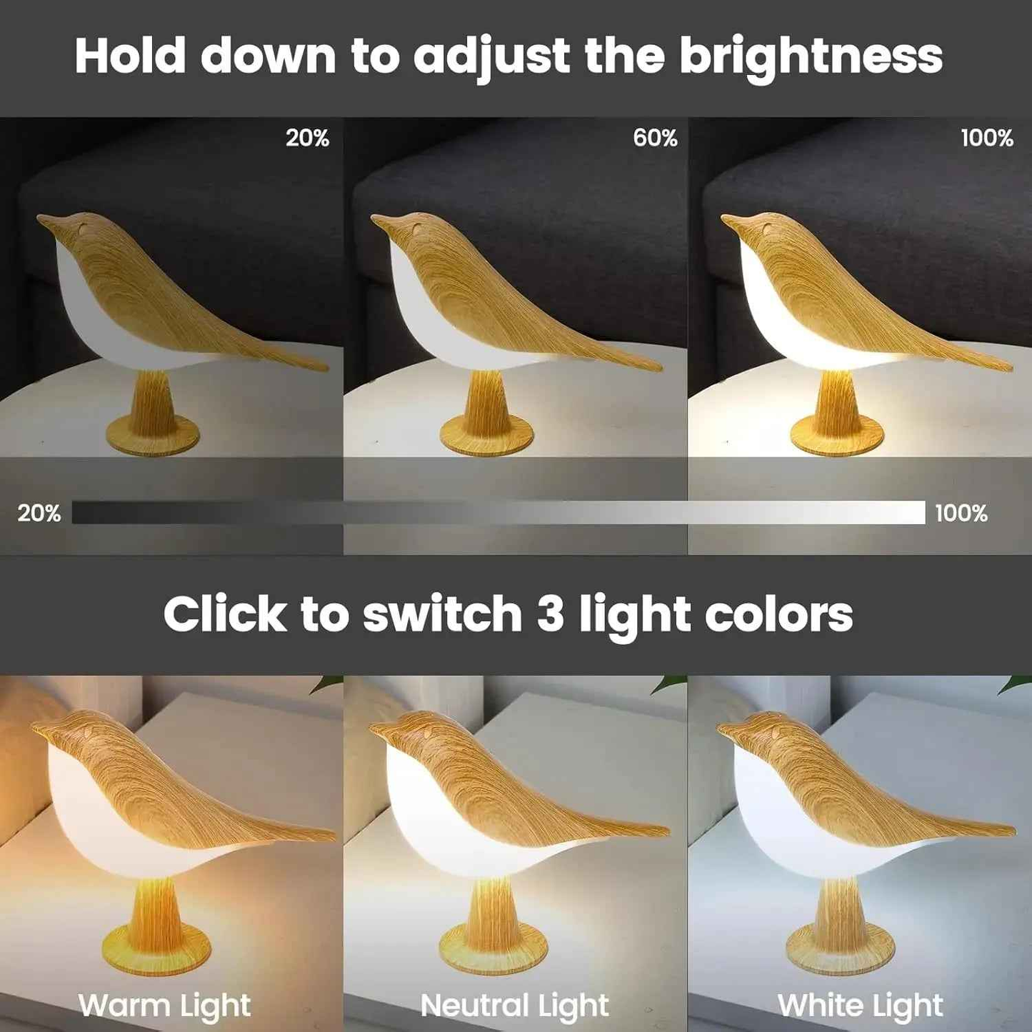 Bird Lamp – Elegant Illumination Inspired by Nature