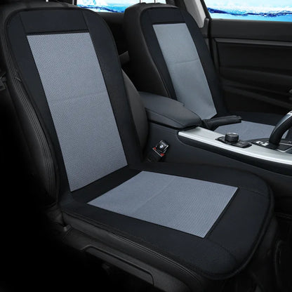 VelmoraMart Car Seat Cooling Pad installed on a driver's seat