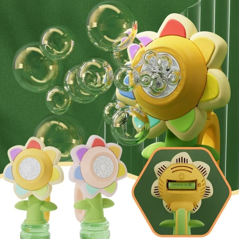Bubble Blaster by VelmoraMart – Automatic bubble blaster gun for kids, parties, outdoor play, and endless bubble fun