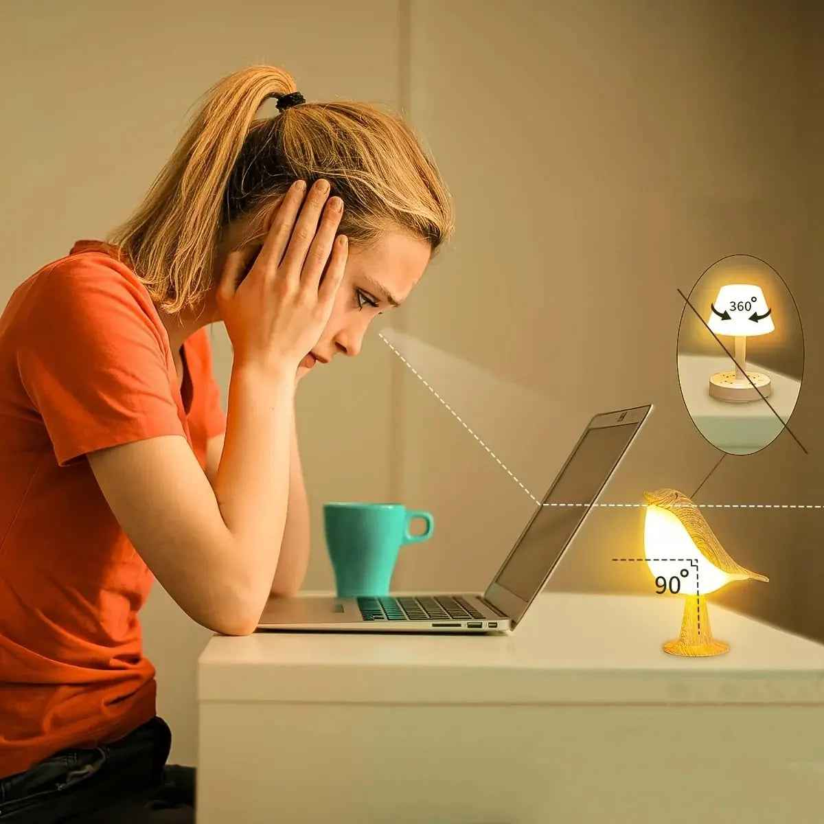 Bird Lamp – Elegant Illumination Inspired by Nature