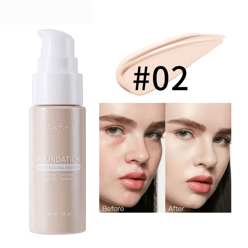 Liquid Foundation – Weightless, Vegan & Full Coverage Formula