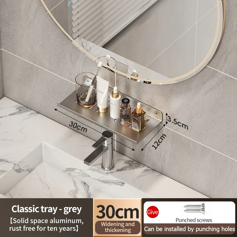 No Drill Shelf, No Drill Wall Shelf, No Drill Bathroom Shelf, No Drill Shower Shelf, No Drill Shelf Brackets, Over Sink Shelf, Over Sink Storage, Bathroom Organizer, Kitchen Organizer, Space Saving Shelf, Sink Organizer, Wall Storage, Rental Friendly Storage, Bathroom Storage, Kitchen Storage,