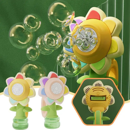 Bubble Blaster by VelmoraMart – Automatic bubble blaster gun for kids, parties, outdoor play, and endless bubble fun