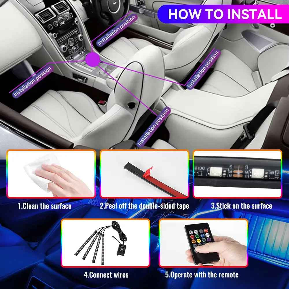 Car LED Strobe Lights for Ultra Bright Lightining