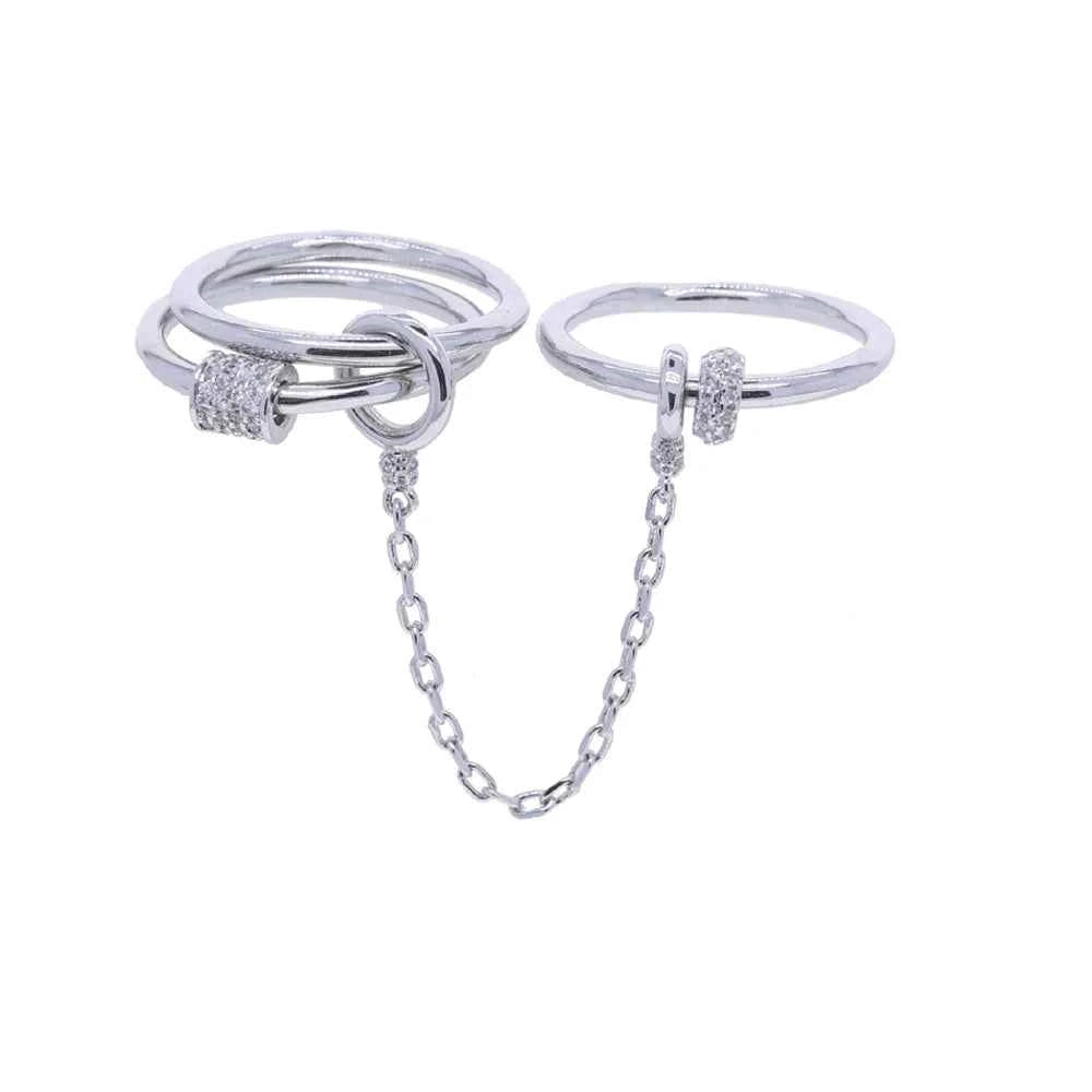 Chain Ring - Ring on a Chain Necklace