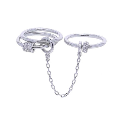 Chain Ring - Ring on a Chain Necklace