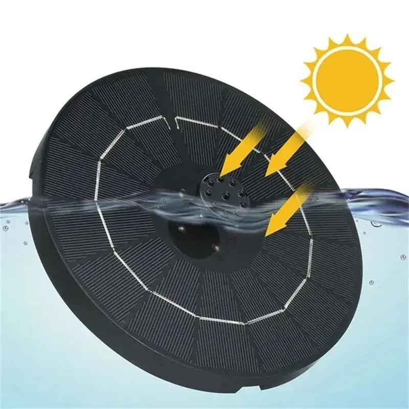 Enriched Your Garden With Solar Water Fountain