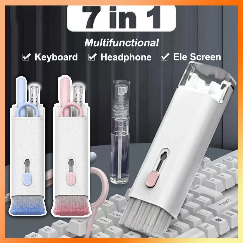 Keyboard Cleaning Kit with precision tools for cleaning laptop keyboards, computer keyboards, screens, and electronics by VelmoraMart.