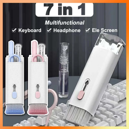 Keyboard Cleaning Kit with precision tools for cleaning laptop keyboards, computer keyboards, screens, and electronics by VelmoraMart.