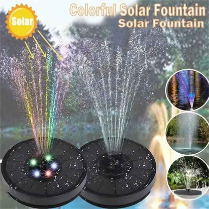 Enriched Your Garden With Solar Water Fountain