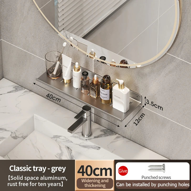 No Drill Shelf, No Drill Wall Shelf, No Drill Bathroom Shelf, No Drill Shower Shelf, No Drill Shelf Brackets, Over Sink Shelf, Over Sink Storage, Bathroom Organizer, Kitchen Organizer, Space Saving Shelf, Sink Organizer, Wall Storage, Rental Friendly Storage, Bathroom Storage, Kitchen Storage,
