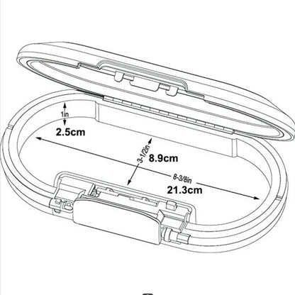 Heavy-duty portable lock box for keys mounted securely on a wall for easy access