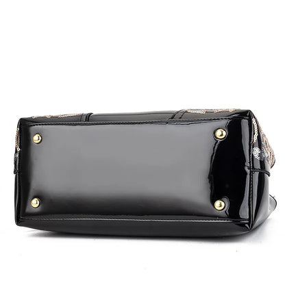A woman holding a premium VelmoraMart leather bag for women, showcasing its elegant design and high-quality finish.