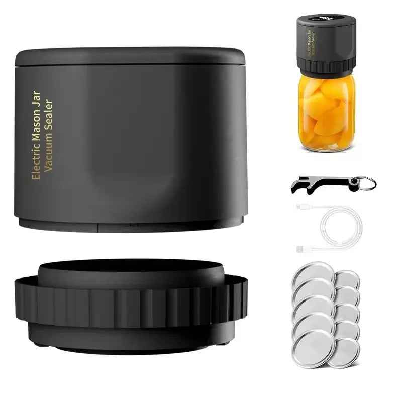 Keep Your Food Fresh With Mason Jar Vacuum Sealer