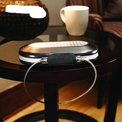 Heavy-duty portable lock box for keys mounted securely on a wall for easy access