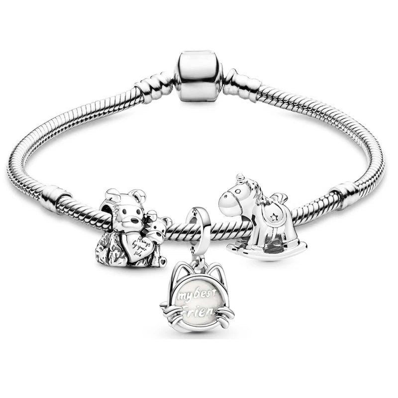 Personalized charm bracelets