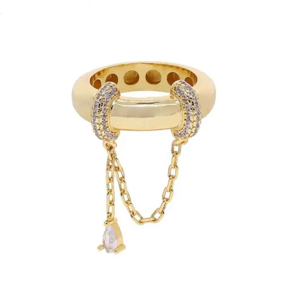 Chain Ring - Ring on a Chain Necklace