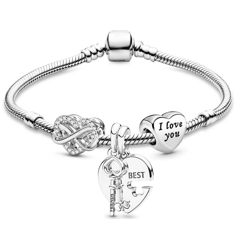 Personalized charm bracelets