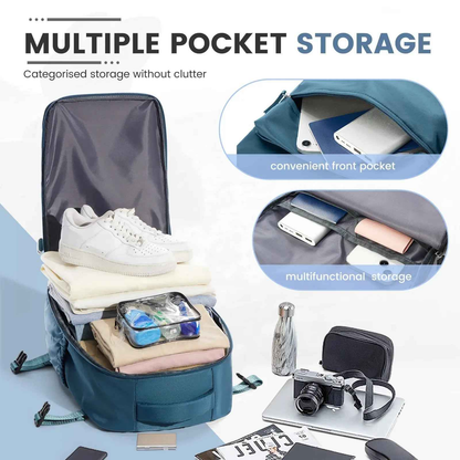 Vaccum Backpack for Travellers and Tourist
