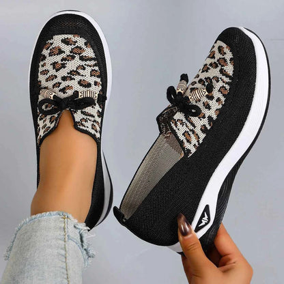 Leopard Sneakers for Women - Flat & Slip-On Styles