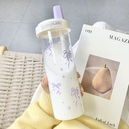 BPA-free sippy cup with straw and handles for toddlers and babies, leak-proof training cup for milk, water, and juice by VelmoraMart