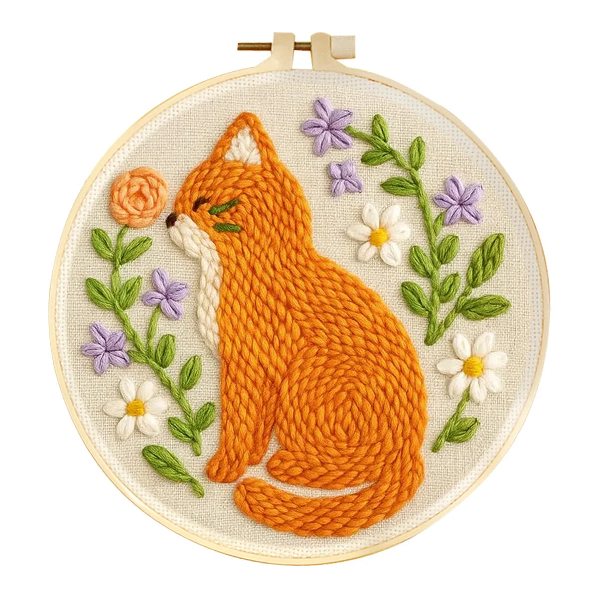Punch Needle Kit by VelmoraMart – Beginner-friendly punch needle embroidery kit for DIY crafts, handmade art projects, and creative embroidery designs