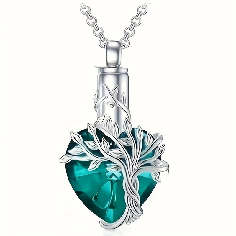 Elegant tree of life necklace for women featuring a beautifully crafted silver and gold tree of life pendant necklace by VelmoraMart.