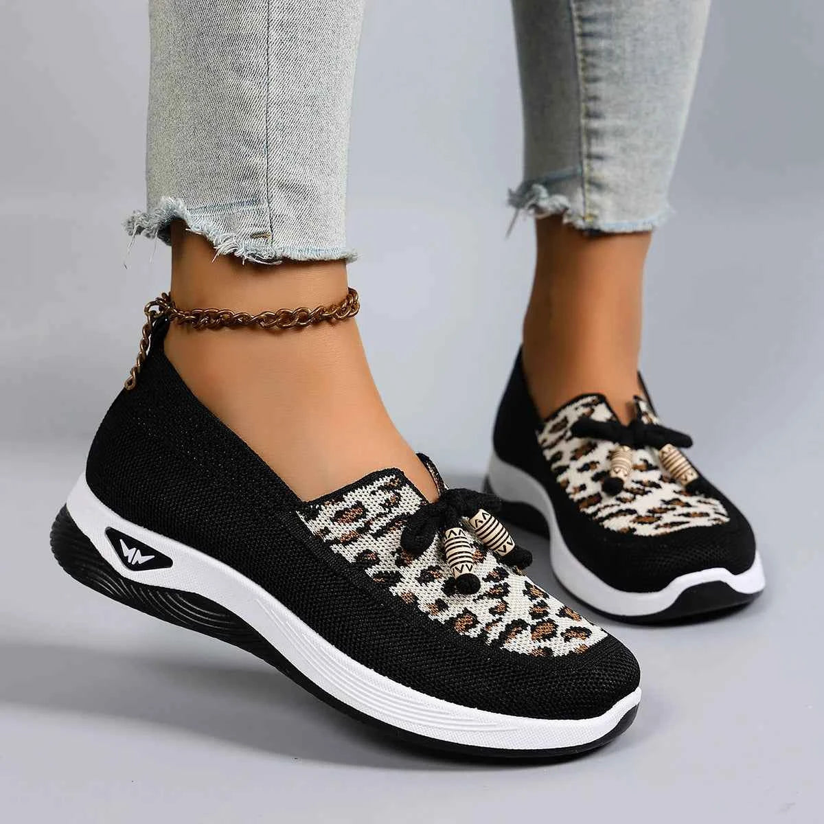 Leopard Sneakers for Women - Flat & Slip-On Styles