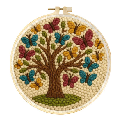 Punch Needle Kit by VelmoraMart – Beginner-friendly punch needle embroidery kit for DIY crafts, handmade art projects, and creative embroidery designs